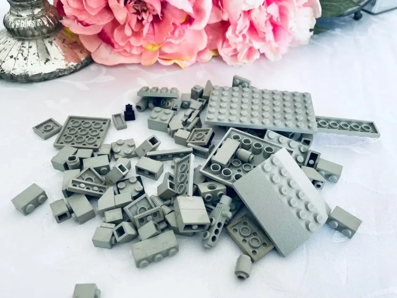 Billede 1 - Lego blandet grå 