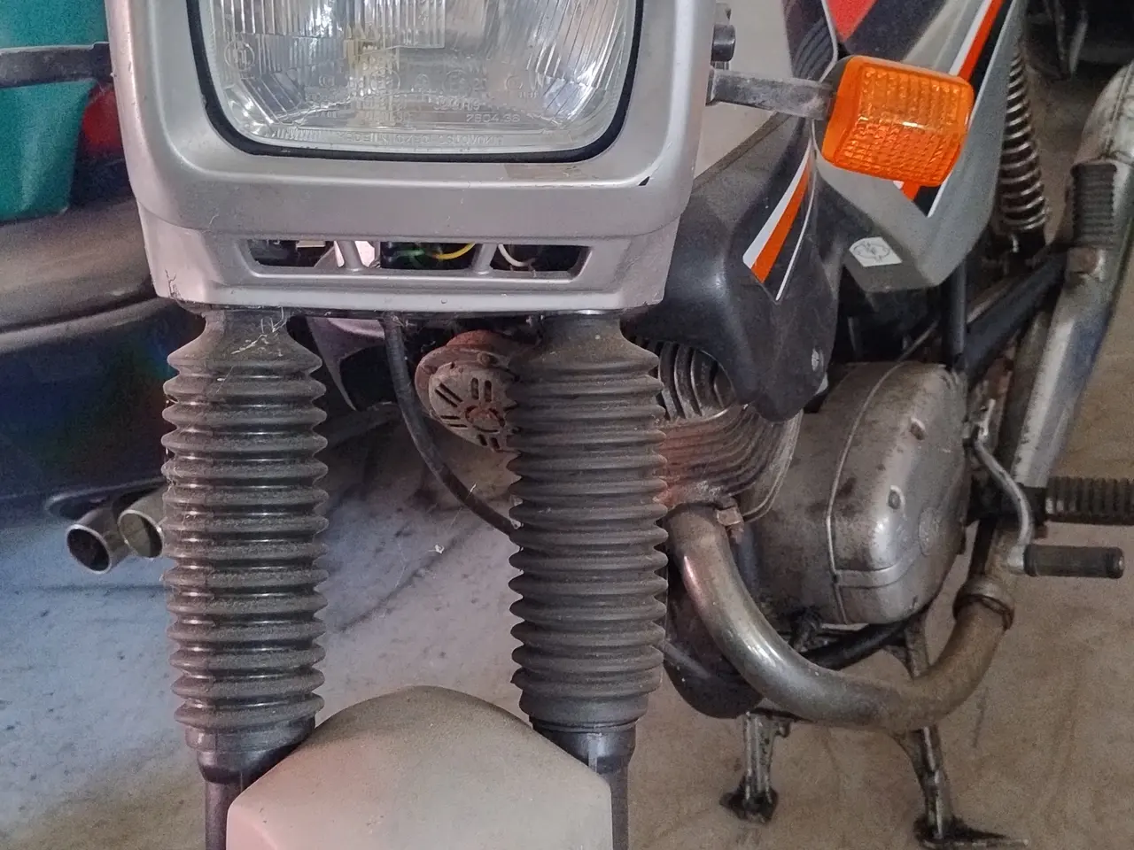 Billede 2 - CZ 180 CC klargjort til syn Kører fint 