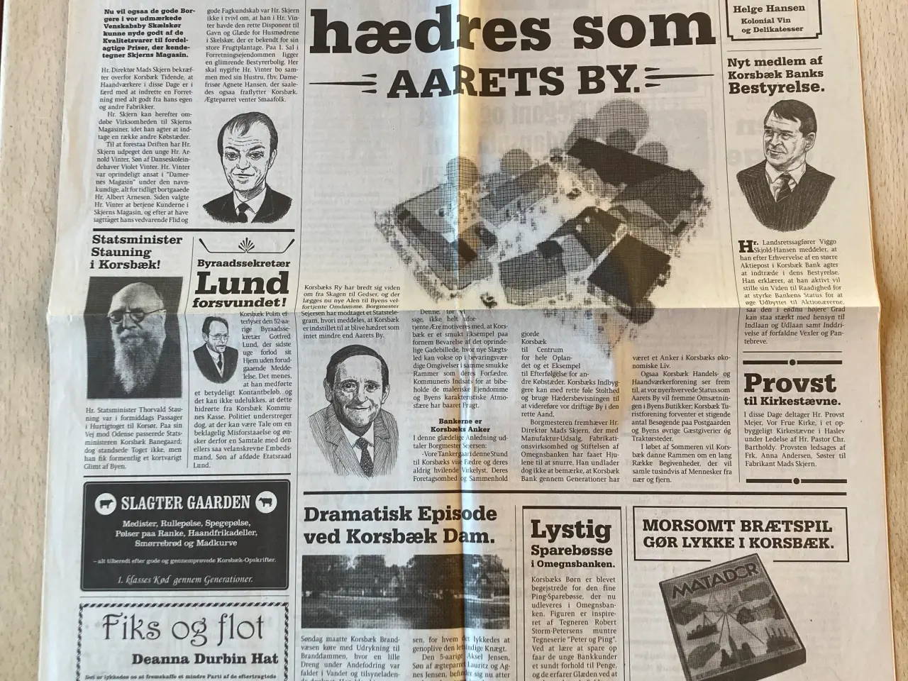 Billede 1 - Korsbæk Tidende