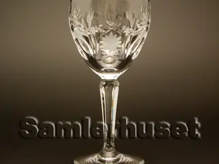 Heidelberg Rødvinsglas. Lille H:168 mm.