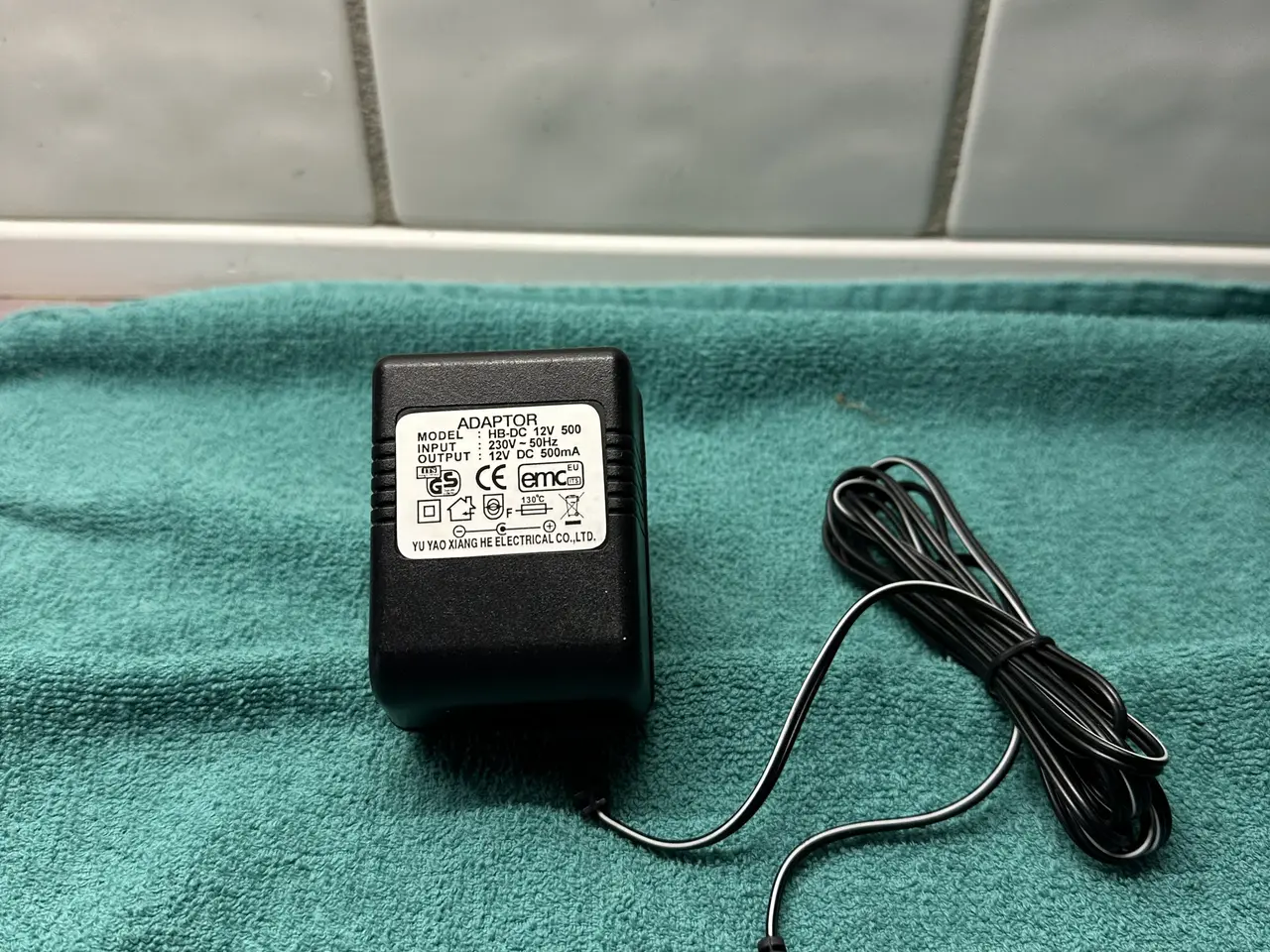 Billede 1 - Oplader AC/DC 12v 500mA