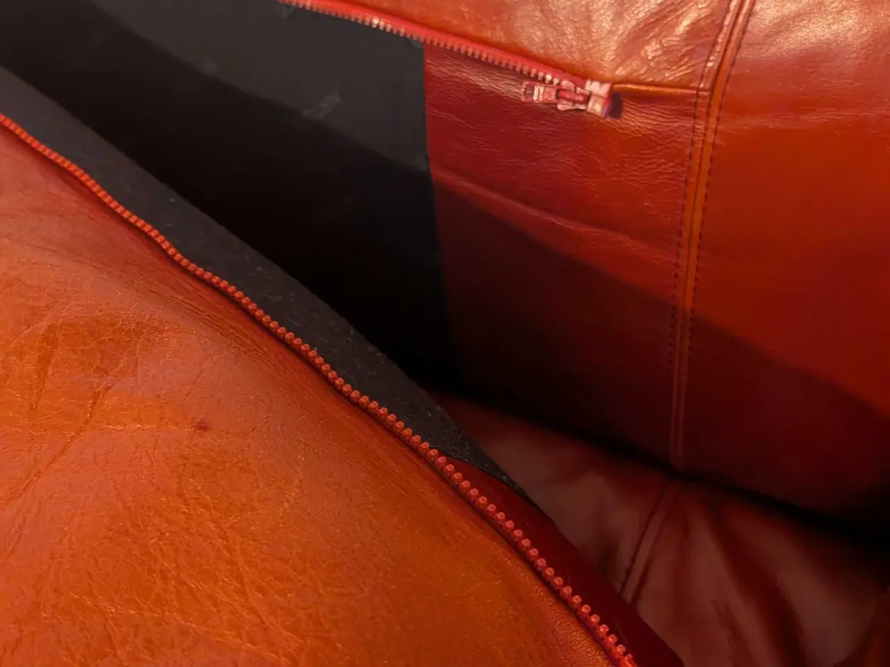 Billede 5 - Lækker, rød Natuzzi lædersofa