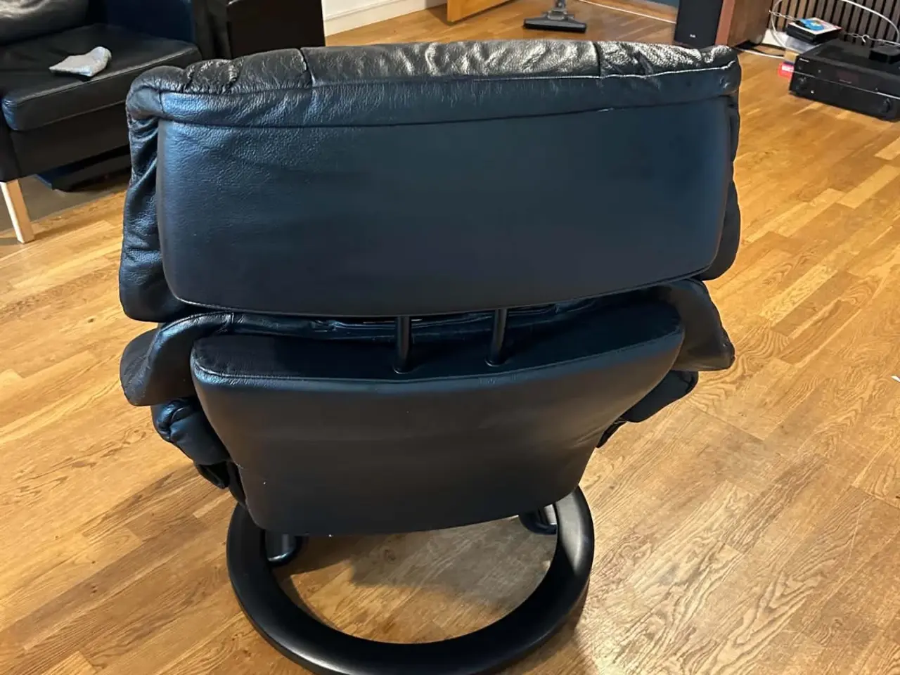 Billede 3 - Stressless stol m/skammel