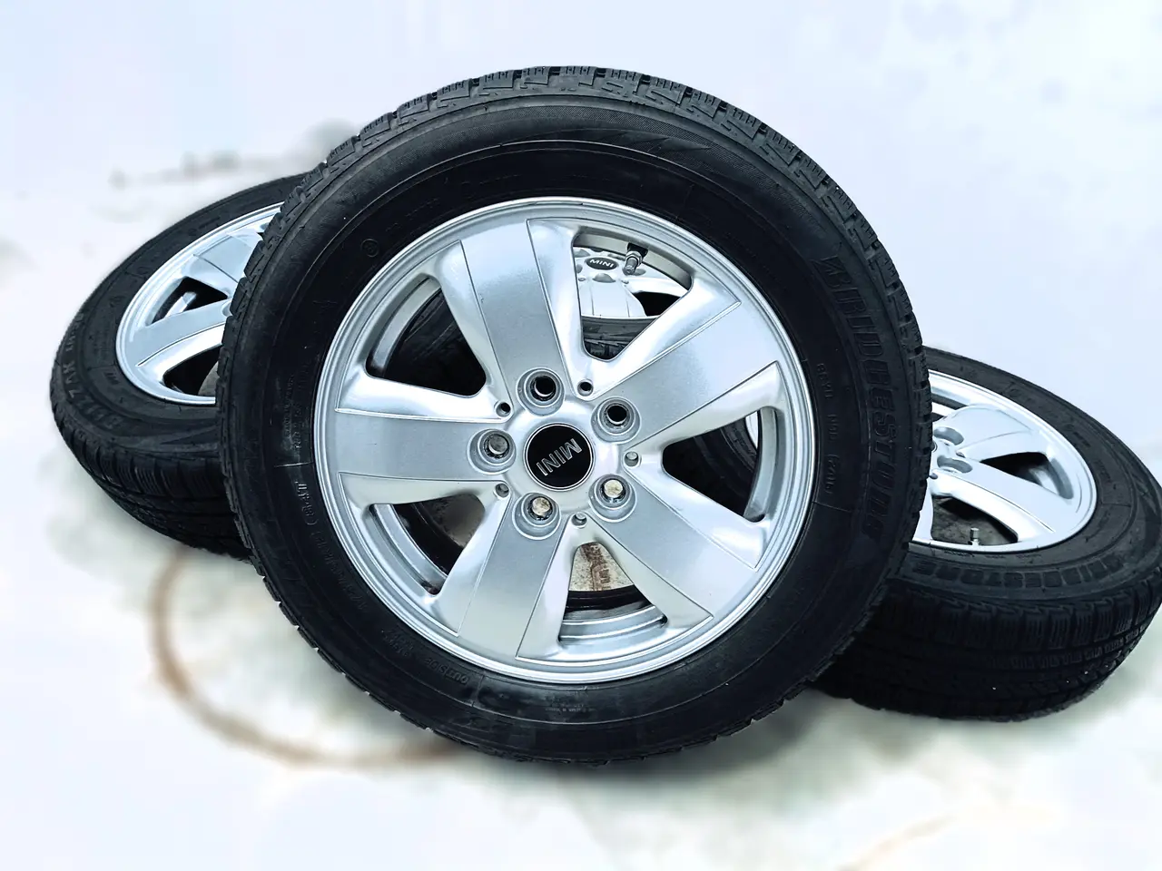 Billede 6 - 5x112 15" ET46 nav 66,6ø MINI vintersæt inkl.TPMS