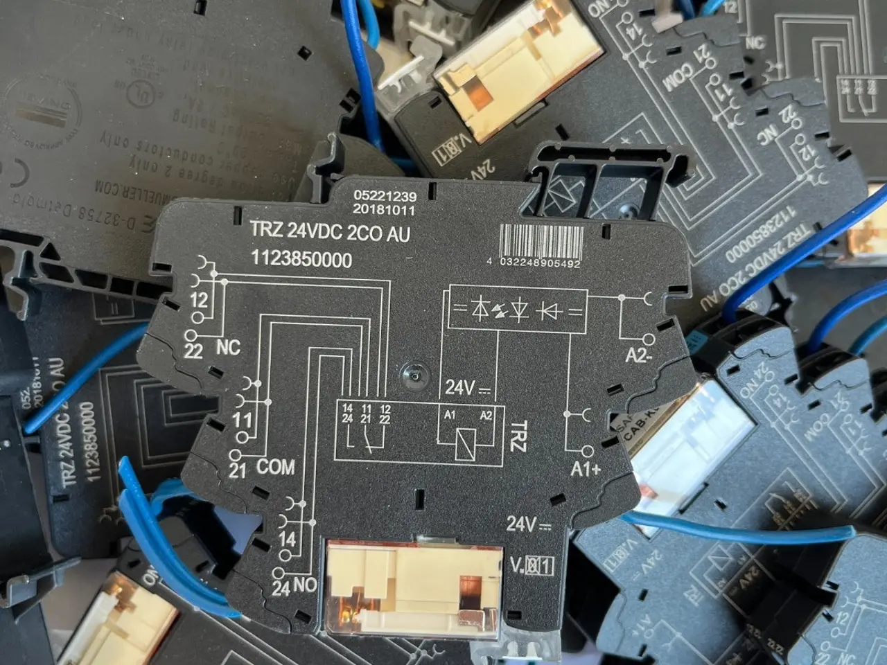 Billede 4 - Weidmuller TRZ 24VDC 2CO AU relæ Modules 2CO 8A Of