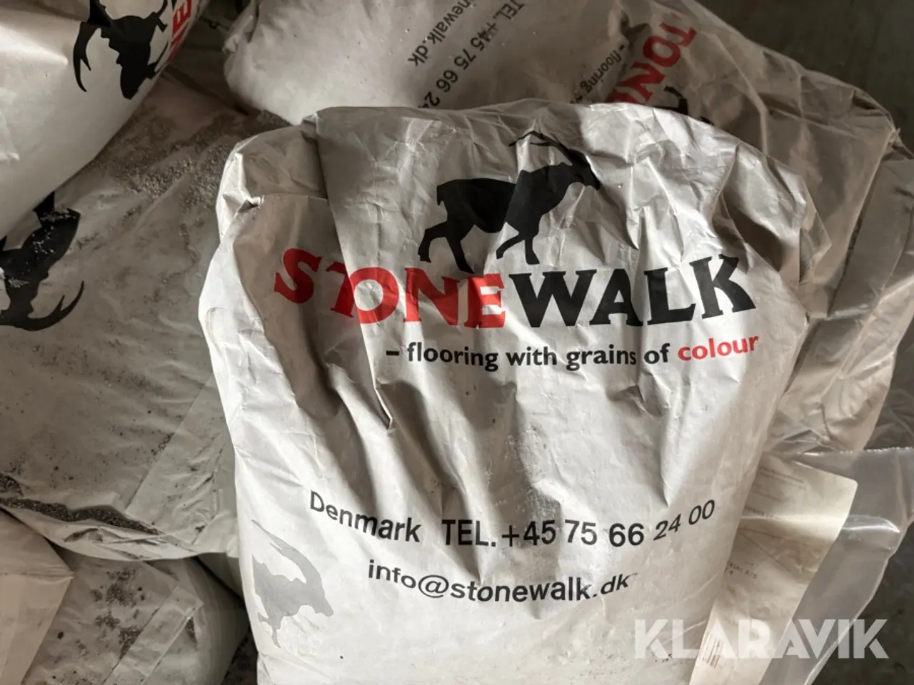Billede 9 - Sand til epoxygulv Stonewalk - 1 palle/ 22 sække