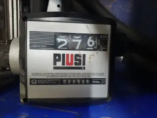 Diesel pumpe med tæller