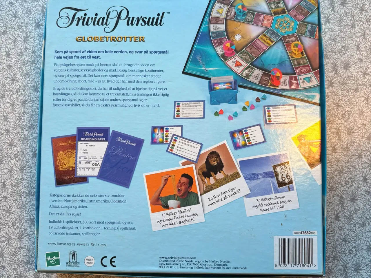 Billede 2 - Trivial Pursuit Globetrotter – dansk udgave