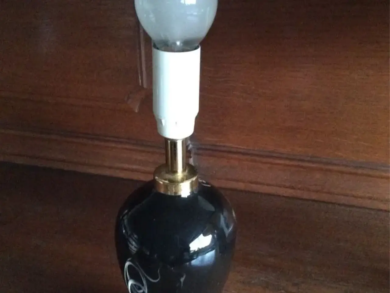 Billede 2 - Sort bordlampe