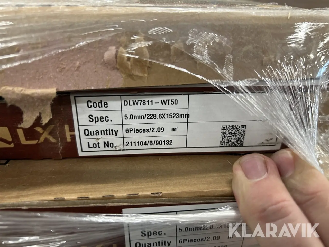 Billede 5 - LVT dryback LG Oiled French Oak 117m2