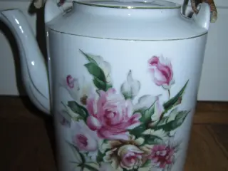 Sød Retro TEKANDE med blomster.