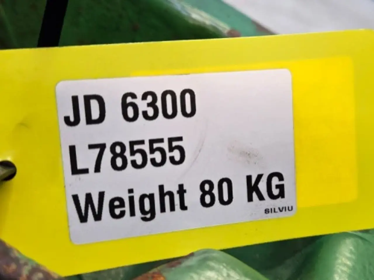 Billede 11 - John Deere 6300 Frontvægt L78555