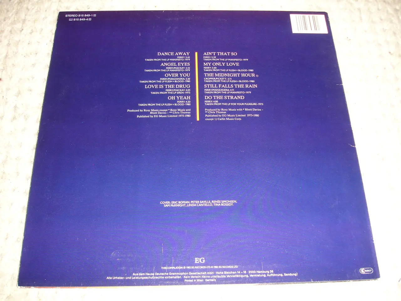 Billede 3 - Roxy Music – The Atlantic 1973 - 1980
