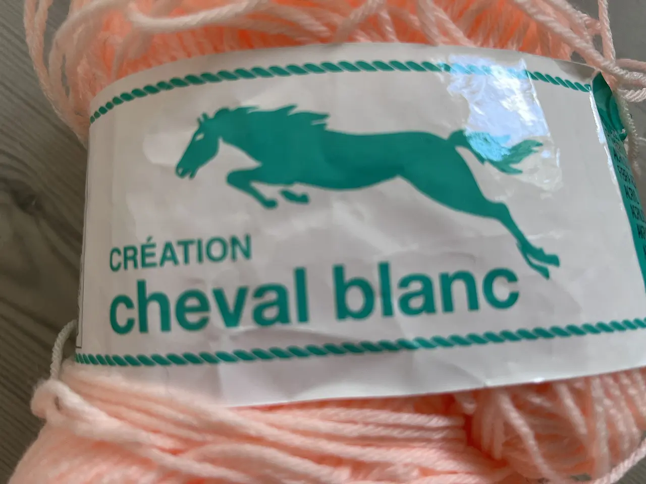 Billede 3 - Garn, Cheval Blanc, 357 g Lys laksefarvet  