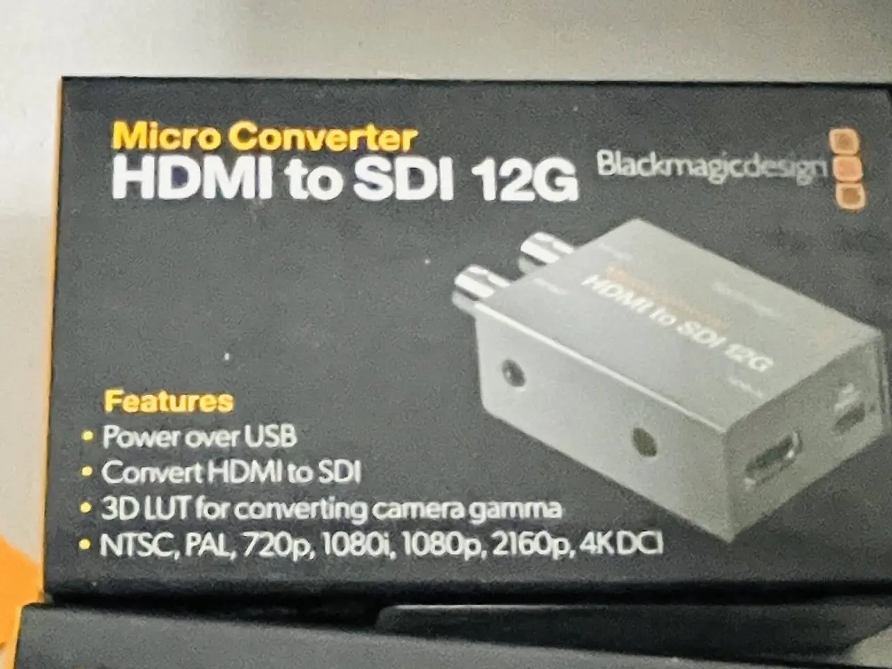 Billede 2 - 5 stk. Microconverter BLACKMAGIC HDMI to SDI 12G