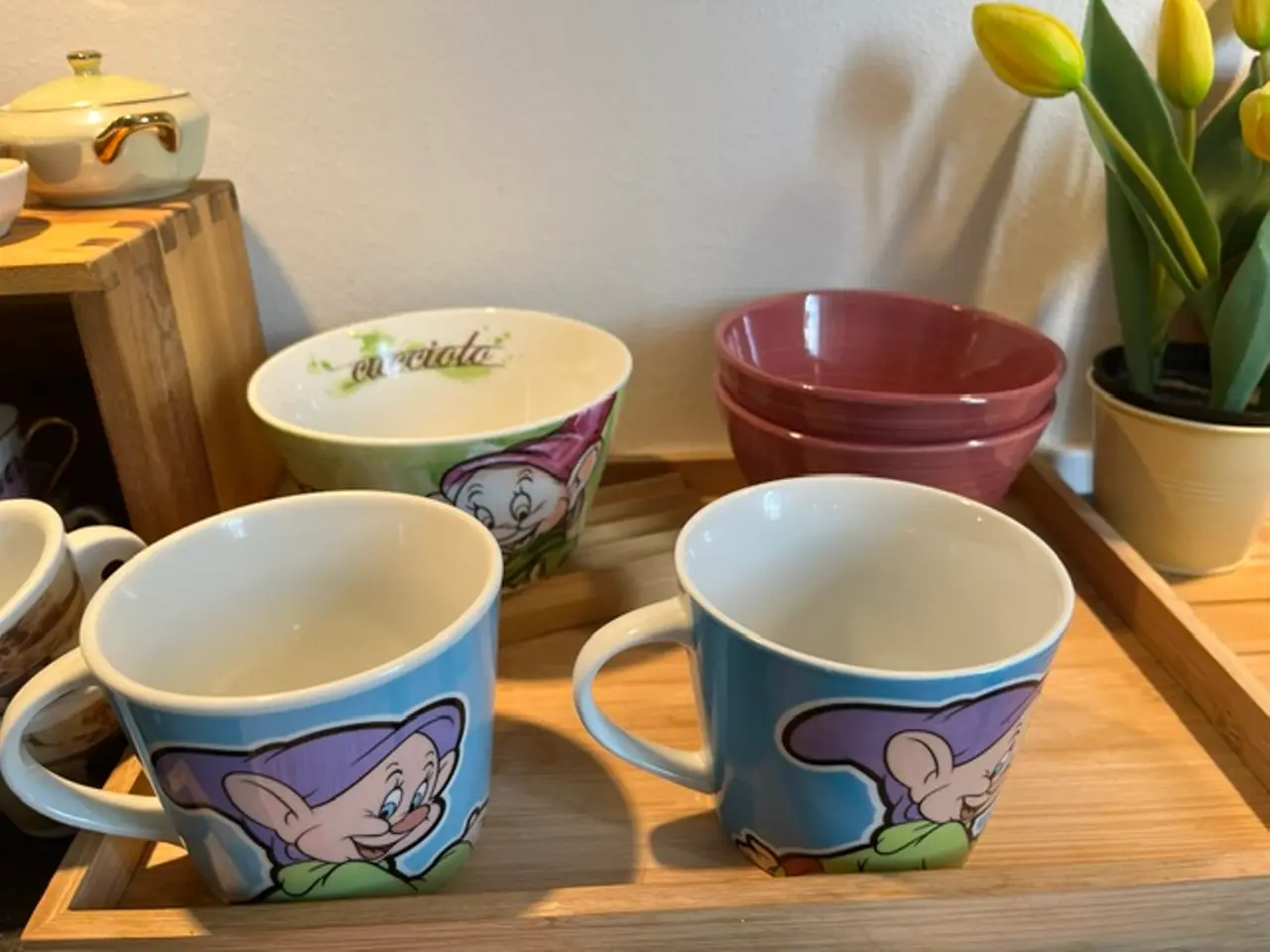Billede 2 - Disney & IKEA morgenmadssæt - 5 dele – Som nyt!