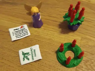 Playmobil, adventskrans, juledekoration, engel, ju