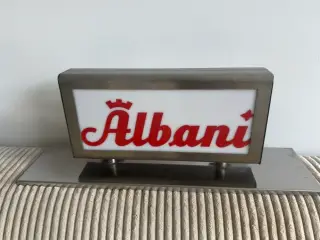 Albani bryggeri lampe / skilt