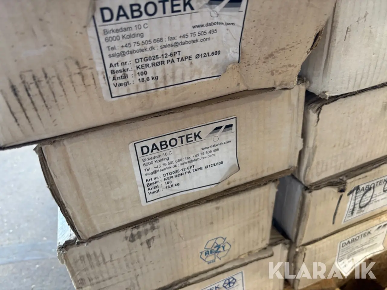 Billede 9 - Keramisk backing Dabotek 13 kasser