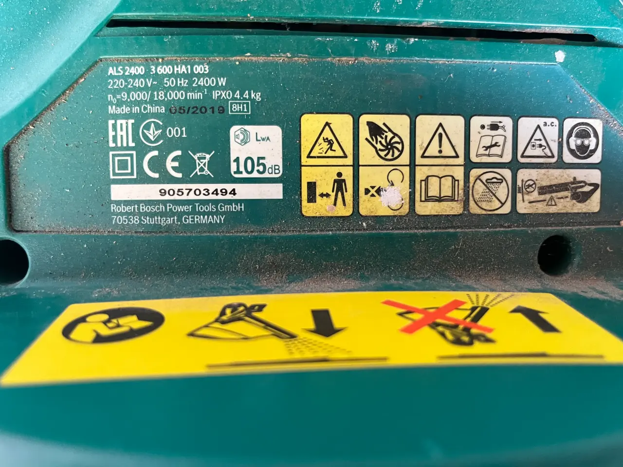 Billede 3 - Løvsuger Bosch - kraftig