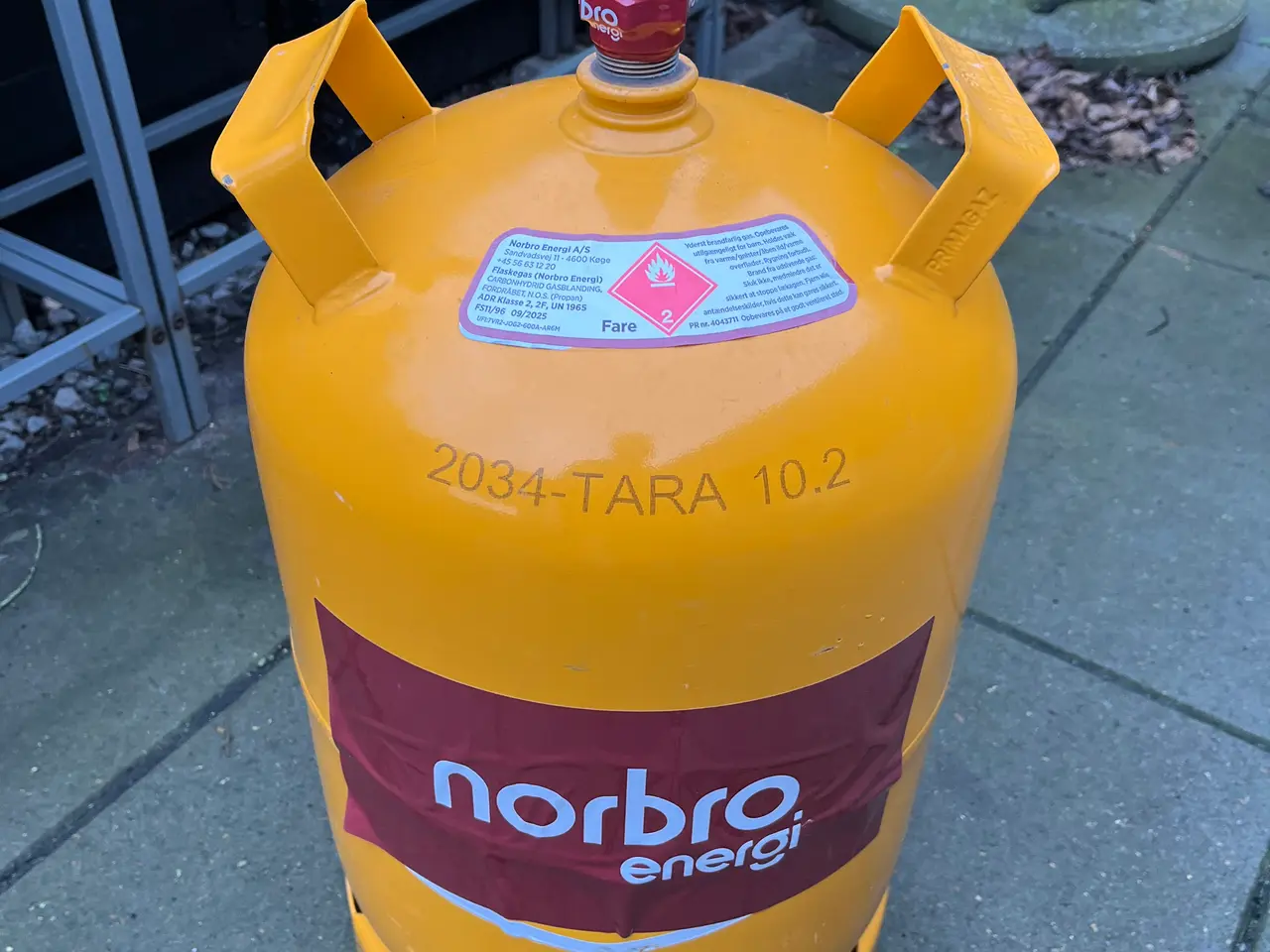 Billede 1 - Ny 11 kg gasflaske 