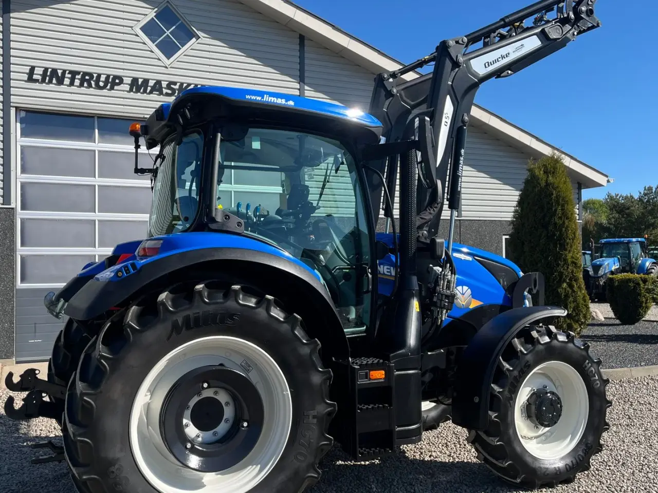Billede 13 - New Holland T6.145 AC Med frontlæsser