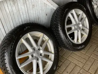 Fælge med vinterdæk
