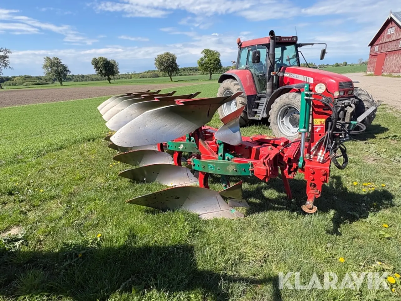 Billede 2 - Vendeplov Kverneland EG 100 5 furet / KKEG - 100 - 200