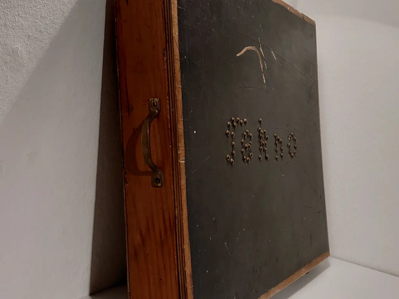 Billede 2 - Tekno:Stor original kasse fra 1950´erne u. indhold