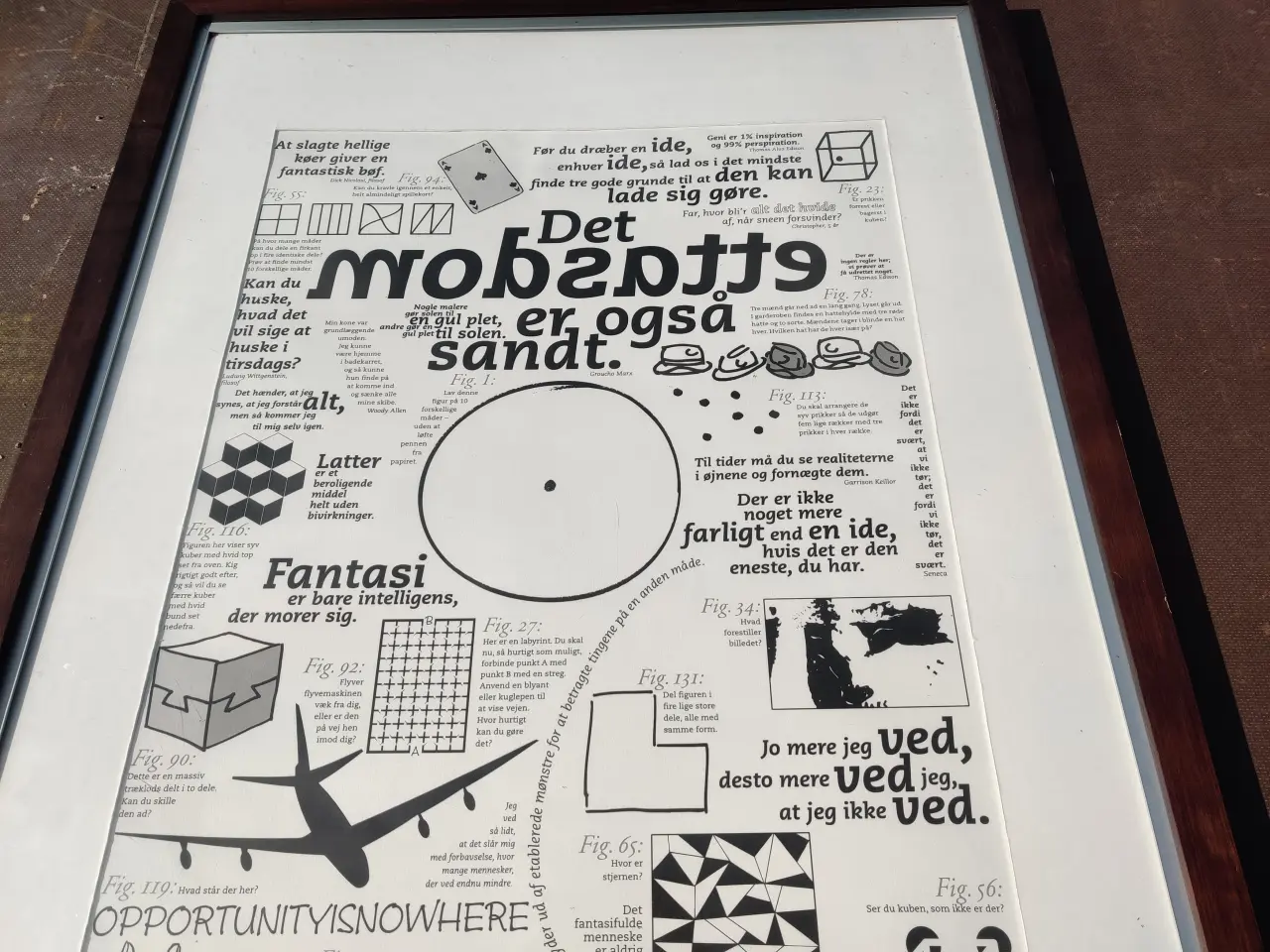 Billede 3 - Plakat:MENTAL JOGGING og INTELLEKTUELLE POPCORN