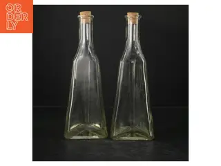 Gamle glasflasker (str. 27 cm)