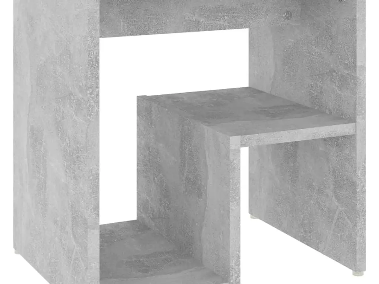 Billede 2 - Sengeskab i konstrueret træ - 40×30×40 cm, betongrå