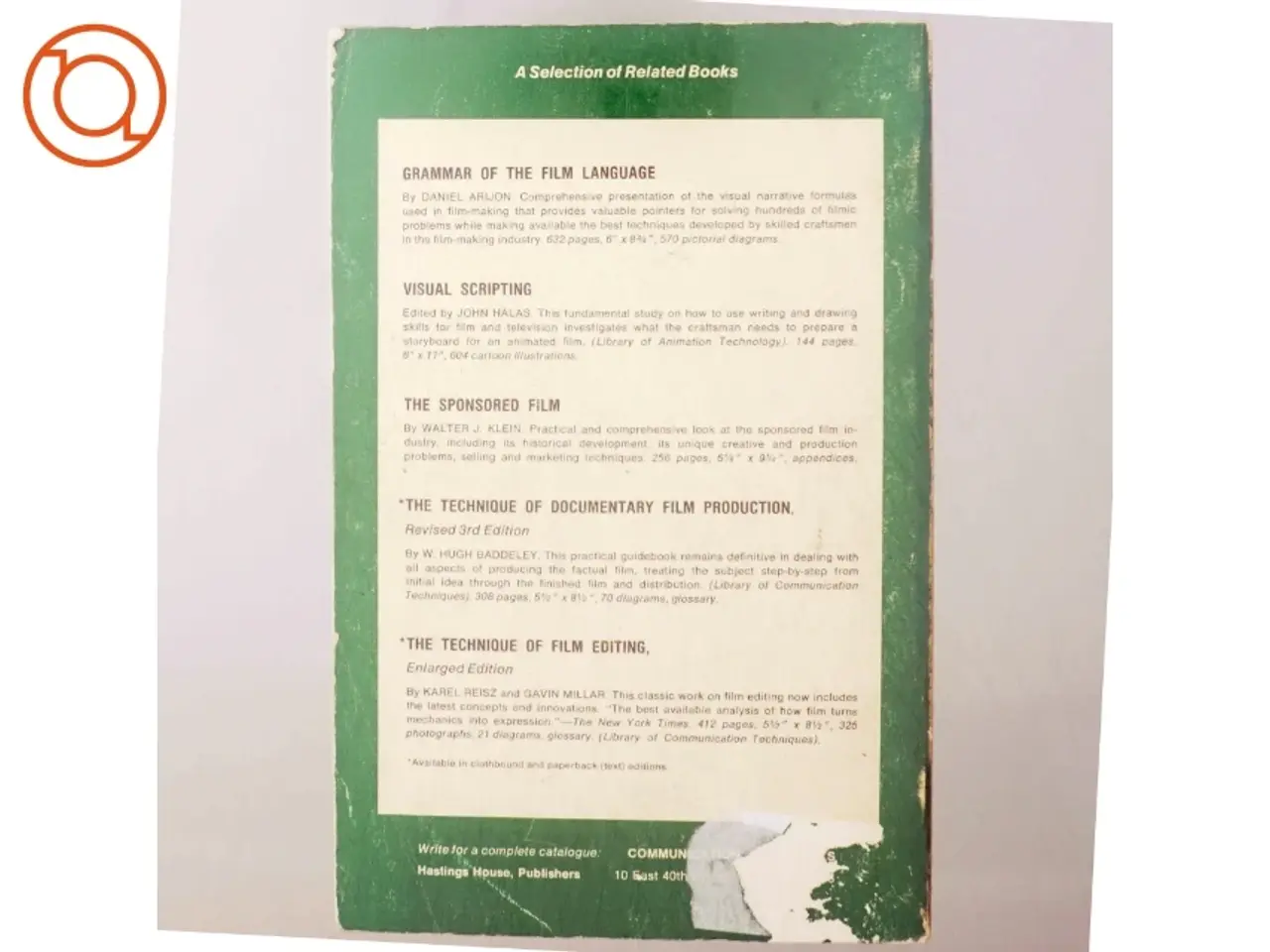 Billede 3 - Film Scriptwriting: A practical Manual by Dwight V. Swain (Bog)