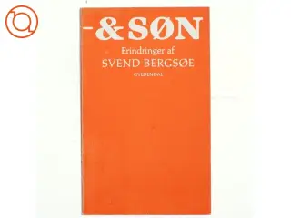 - & søn. Erringer af Svend Bergsøe (bog)
