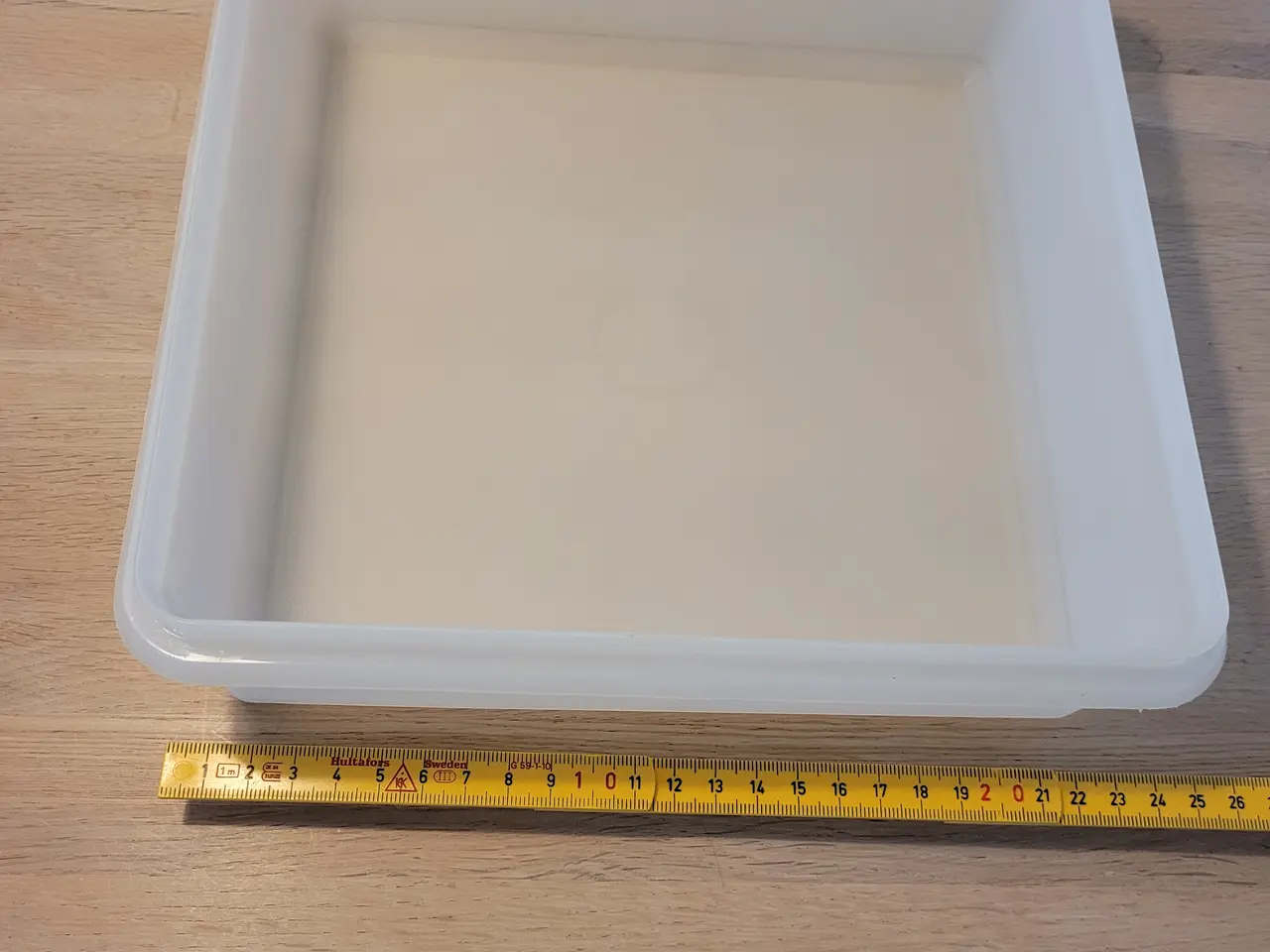 Billede 4 - Tupperware store kvadratiske bøtter 2 stk.