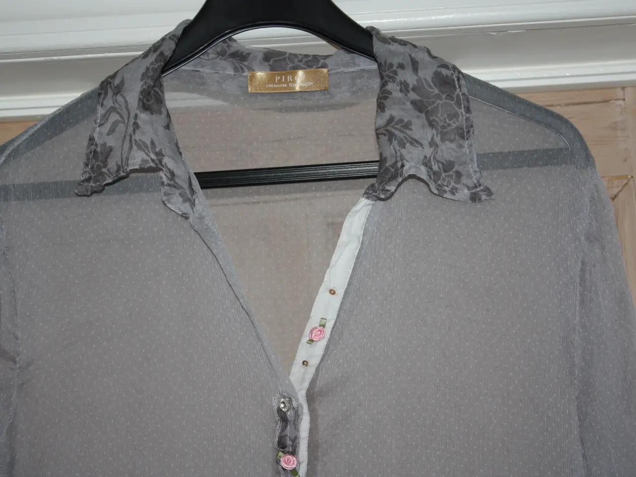 Billede 3 - Silke bluse PIRO Elisa Cavaletti  Str. M - L 