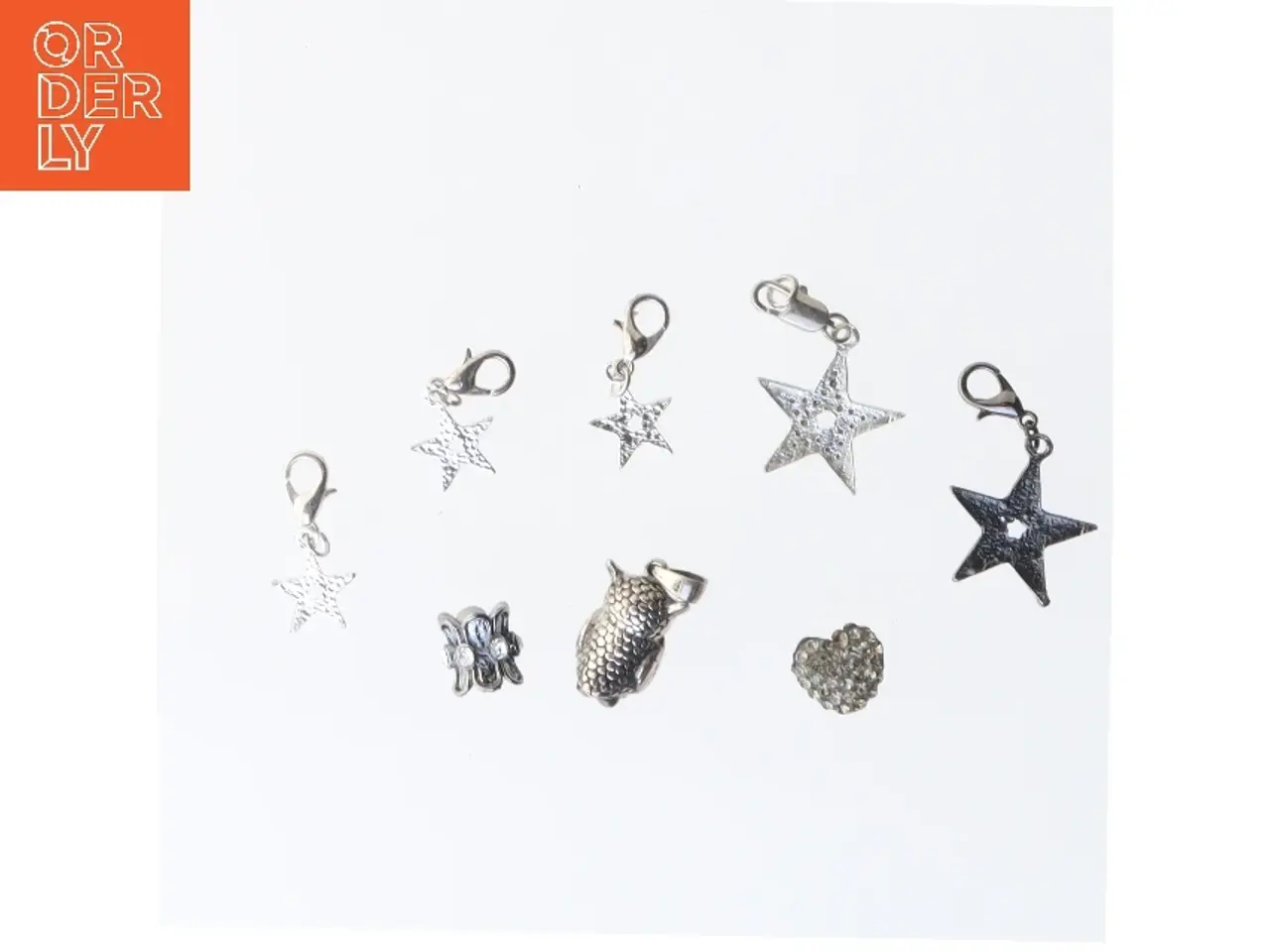 Billede 2 - Sæt med vedhæng og charms (str. 20 mm)
