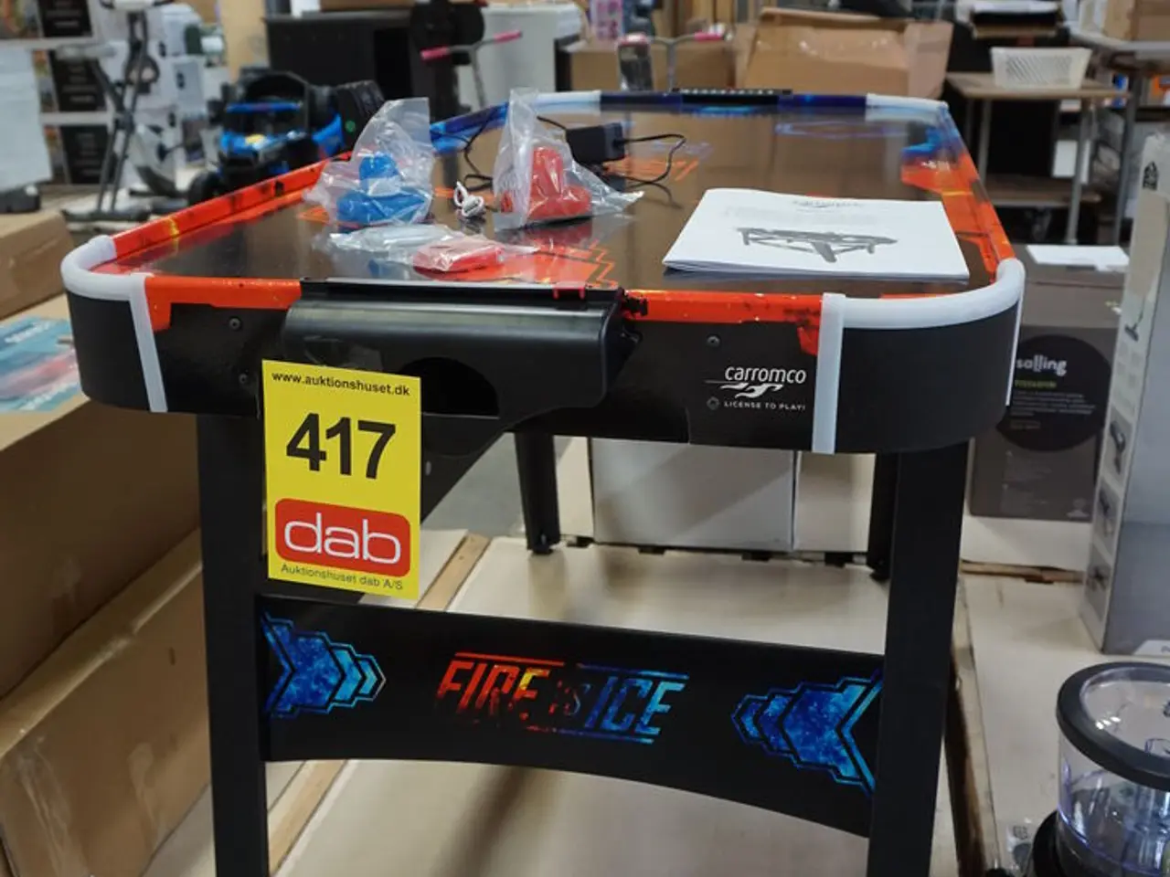 Billede 4 - Carromco Air Hockey Fire vs Ice spillebord
