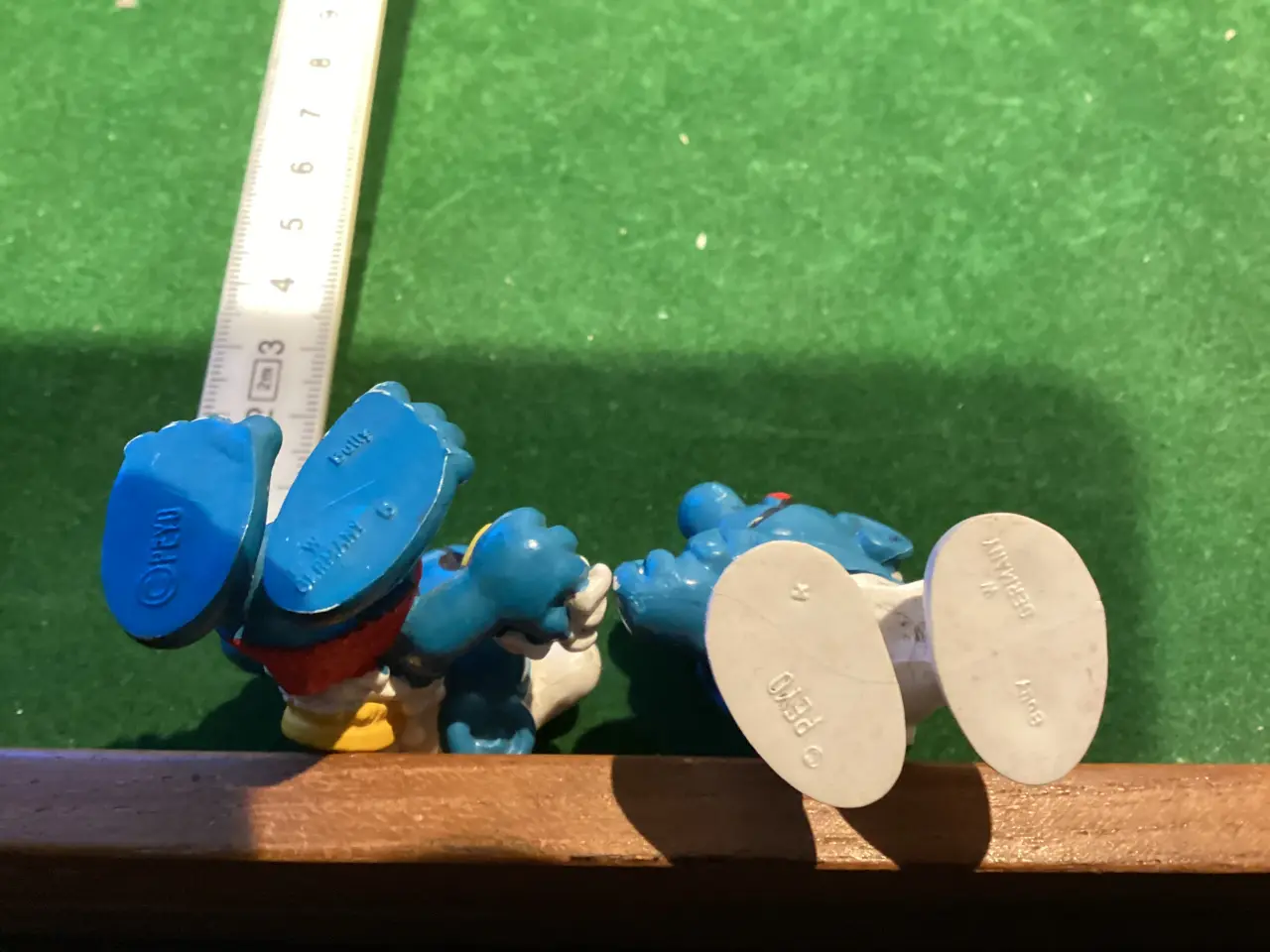 Billede 6 - Smølfer- bamse samt 6 små smølfefigurer