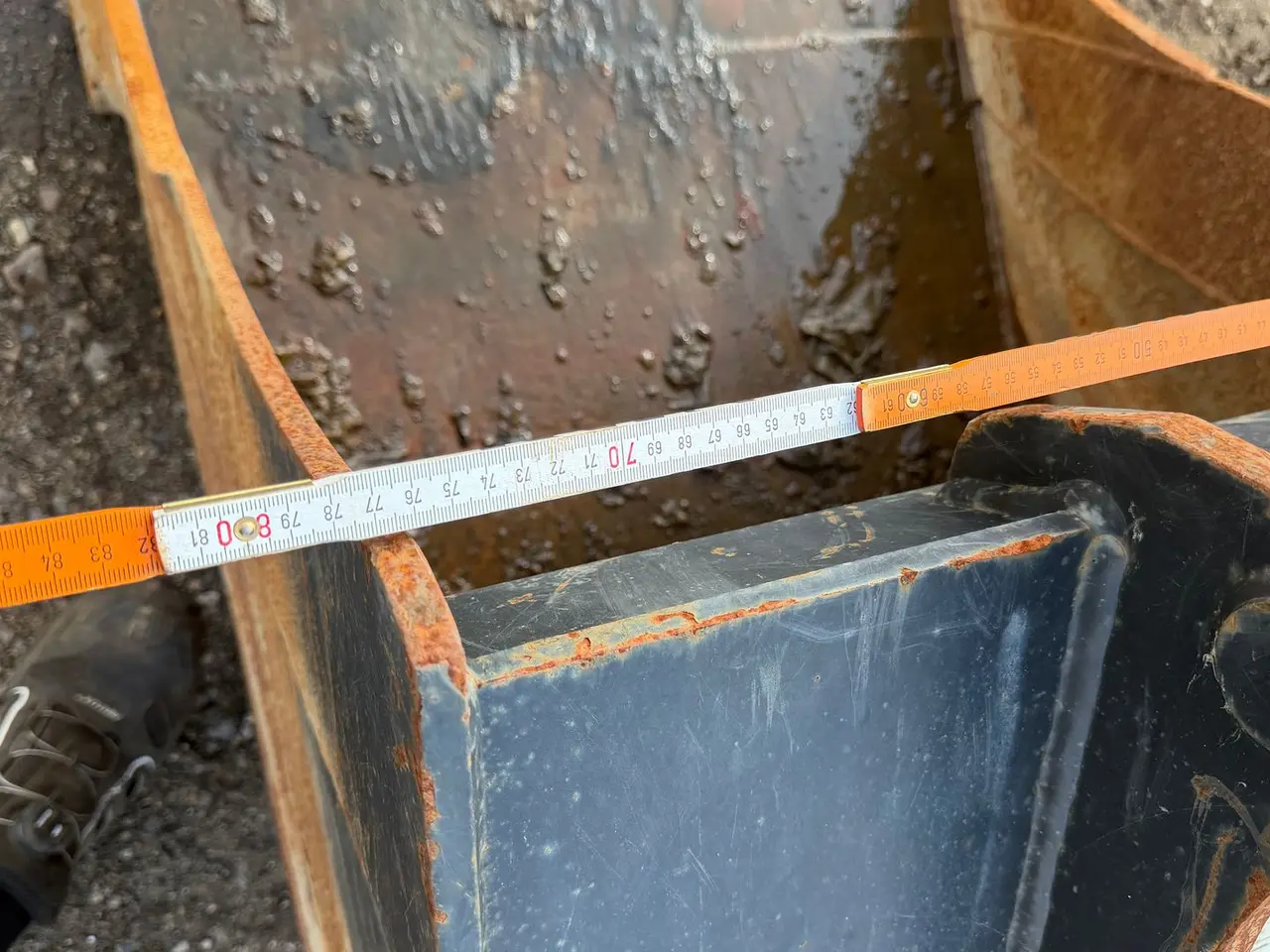 Billede 5 - Kirk Skovl 80 cm bred - S45 beslag