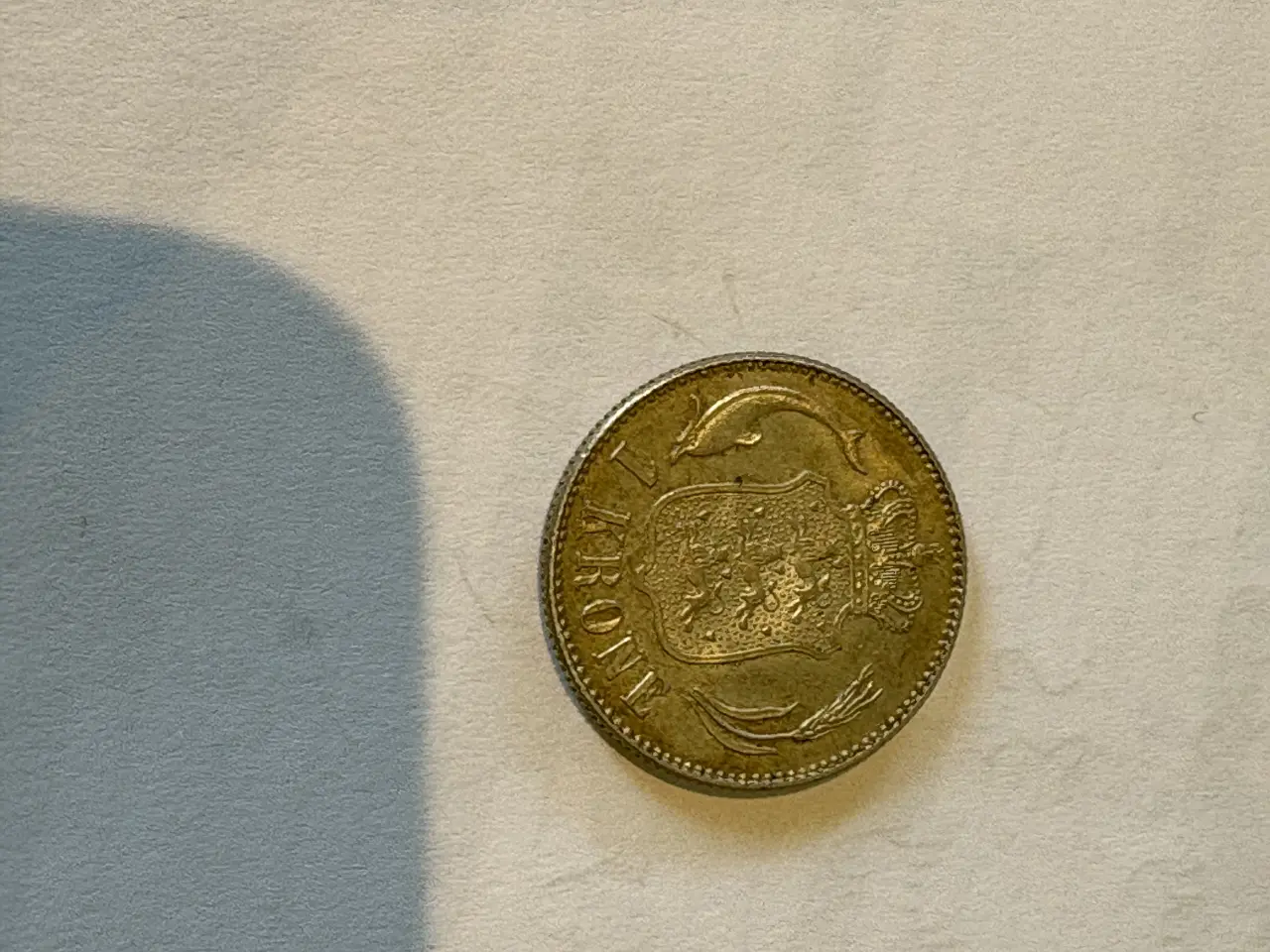 Billede 2 - 1 kr. chr. X 1916