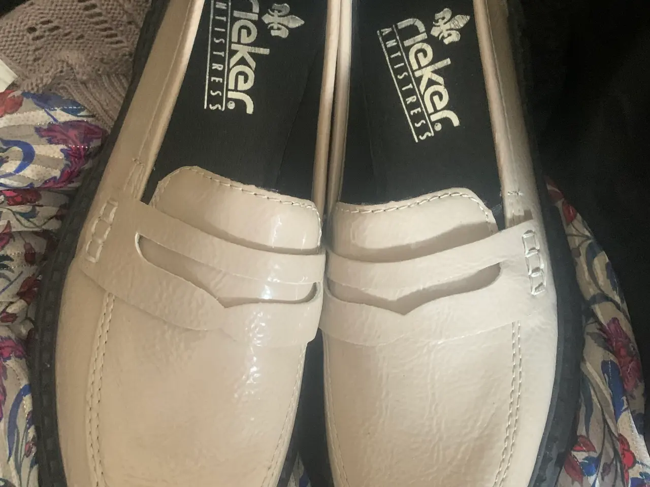 Billede 1 - Nye flotte Rieker loafers sko str 40🌸