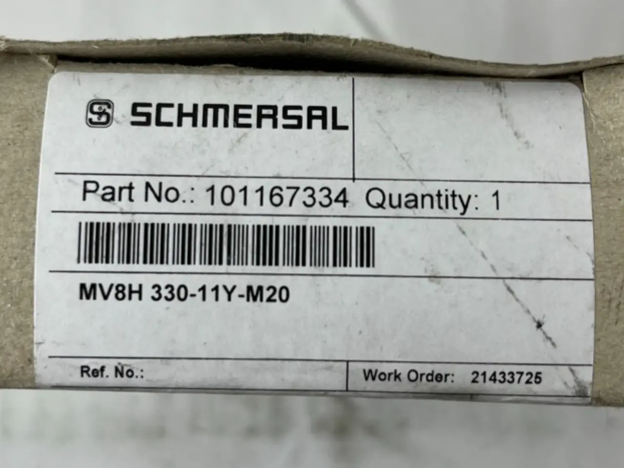Billede 1 - Schmersal MV8H 330-11Y-M20 Heavy Duty IP65 Made