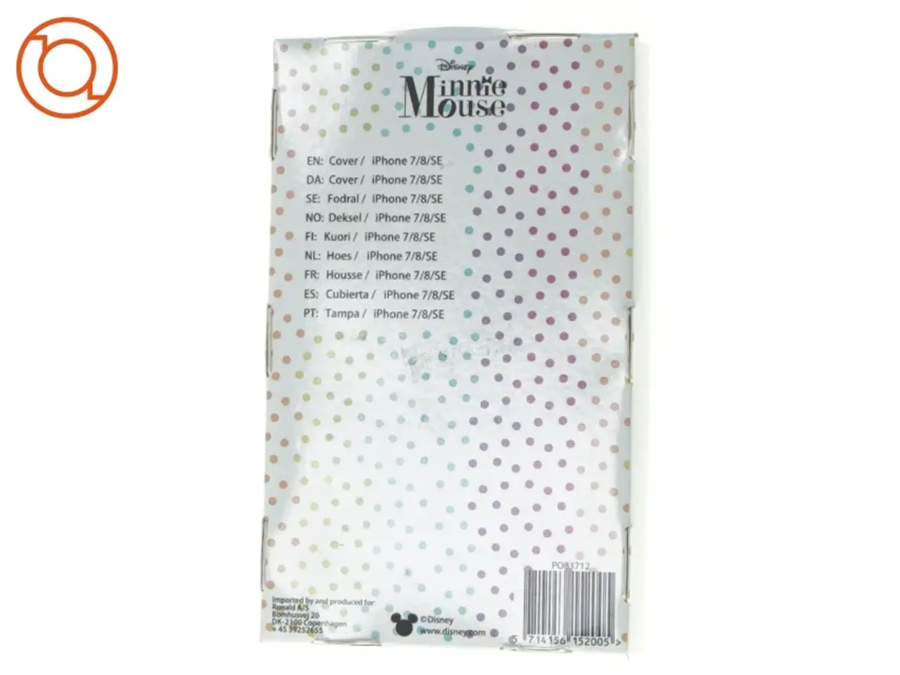 Billede 2 - Disney Minnie Mouse Cover til iphone 7 og 8 og SE