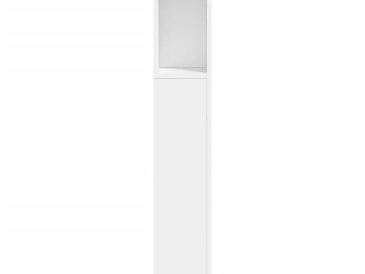 Billede 4 - Sengegavl med LED-lys 200 x 18,5 x 103,5 cm - hvid