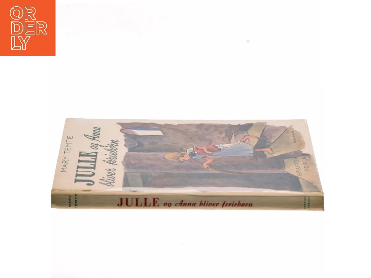 Billede 2 - Julle og Anna bliver feriebørn af Mary Temte (Bog)