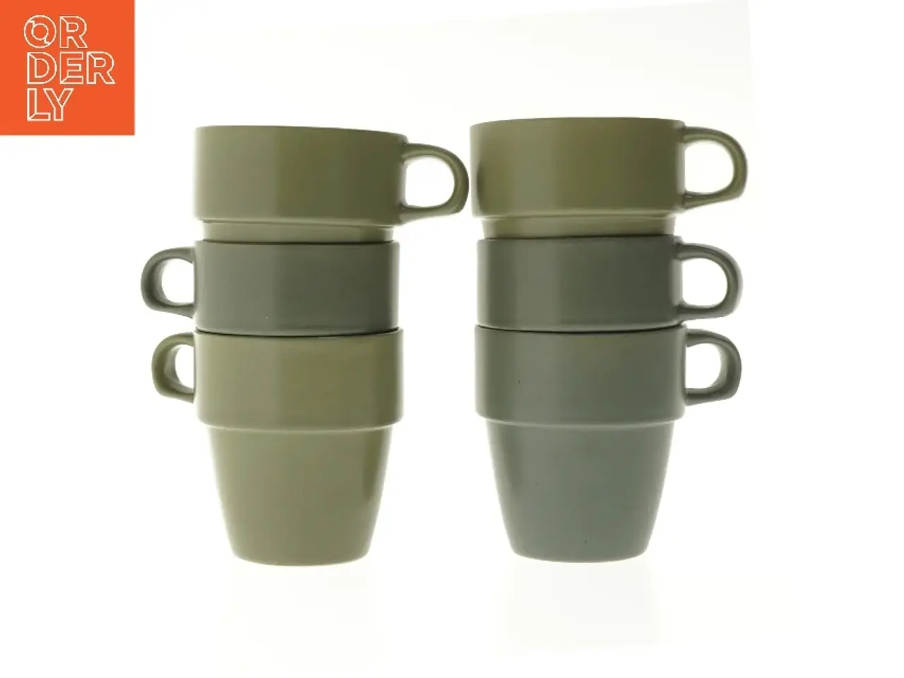 Billede 1 - Keramikkopper, 6 stykker (str. 6 styk, 10 cm)