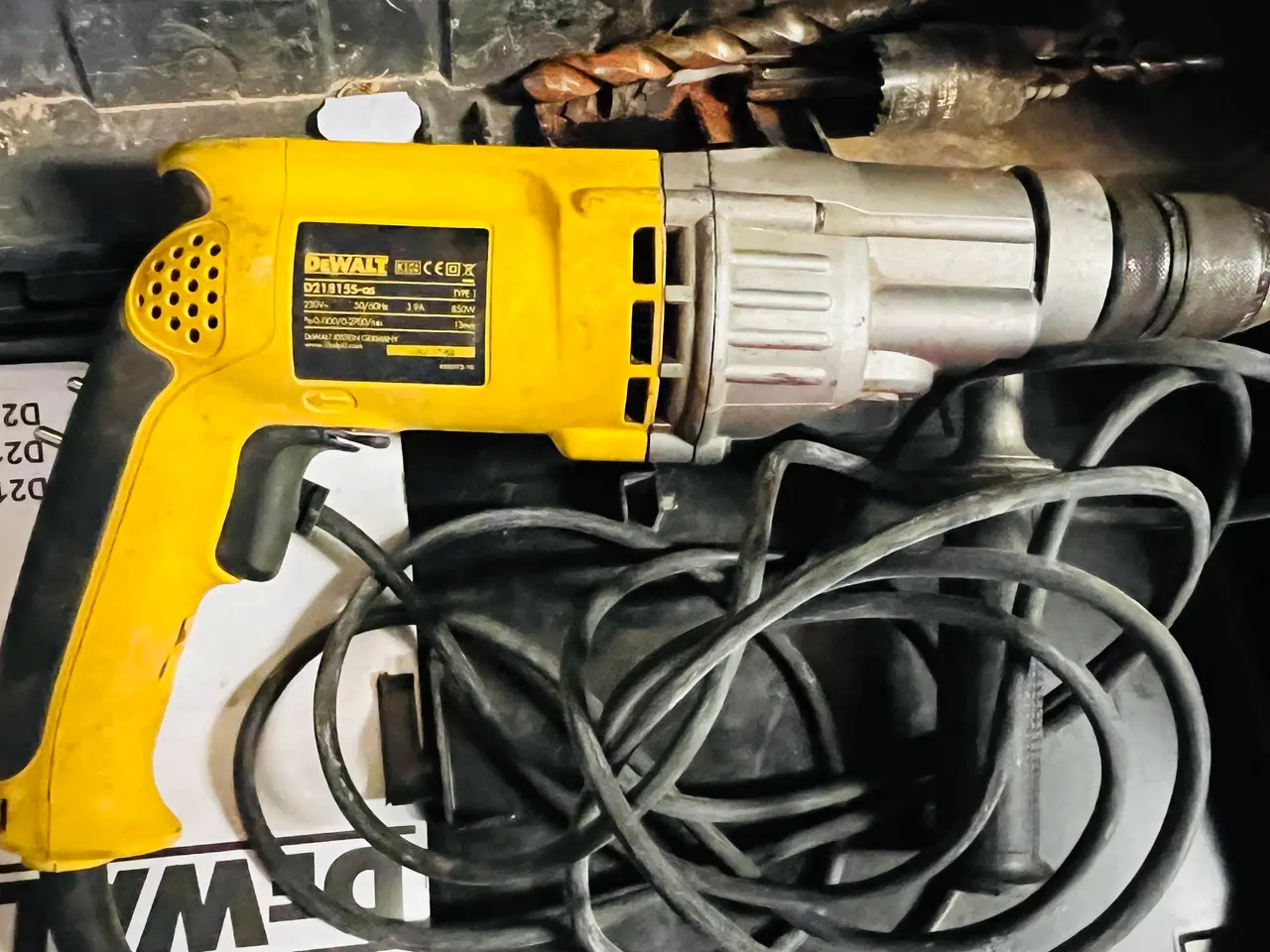 Billede 1 - Slagboremaskine DEWALT D21815S