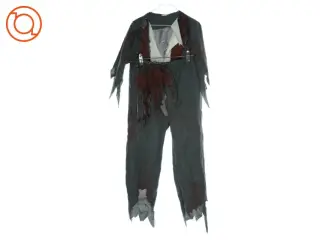 Zombie kostume til Halloween/Fastelavn (str. ca. 10/11 år)