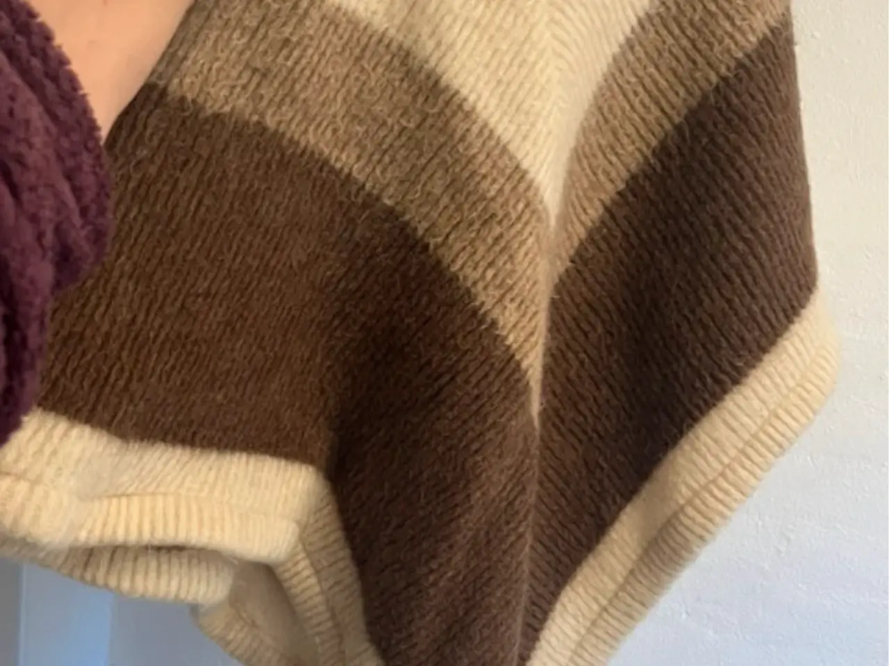 Billede 1 - Ice-wool poncho